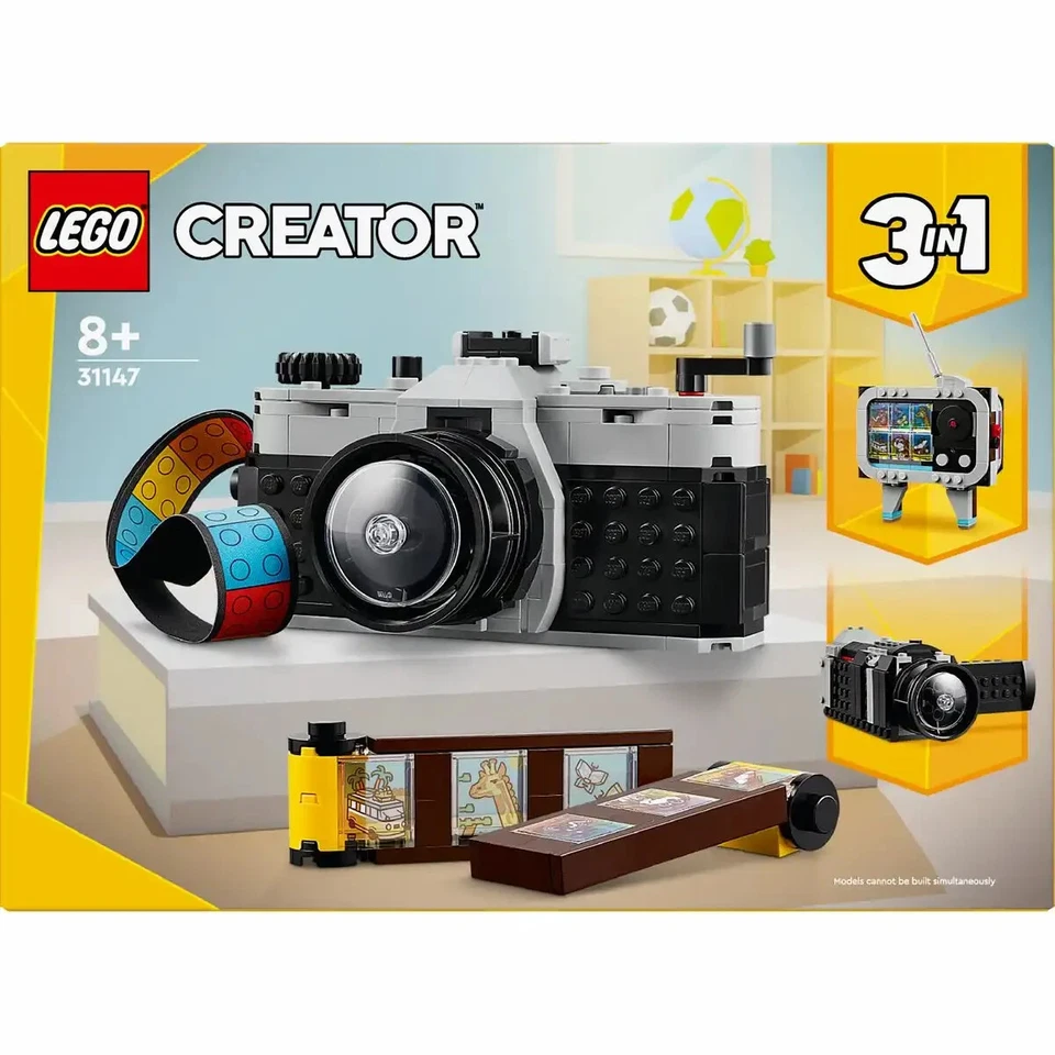 LEGO Creator 31147  Retro Kamera 3 in 1 Video-Kamera TV-Gerät NEU NEW - Bild 3 von 3