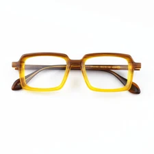 Hand Made Acetate Square Eyeglasses Frames Retro Fashion Glasses Men Womens