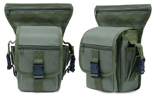 Borsa tattica a goccia gamba fanny strumento militare confezione coscia pannello MOLLE borsa utilità - Foto 14 di 14