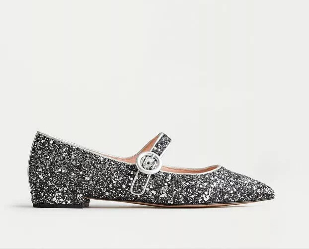 j crew glitter mary jane