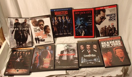 Menge 10 Action/Drama/Gangster Krimi Filme DVDs Christopher Walken