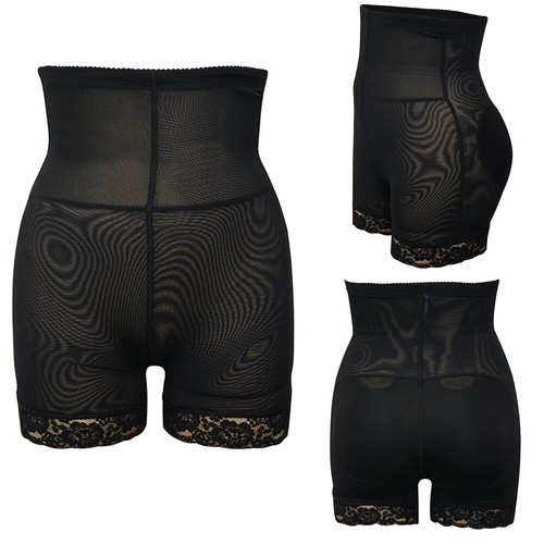 Women High Waist Padded Bum Lifter Pants Body Shaper Fake Ass Enhancer Underwear - Picture 11 of 22