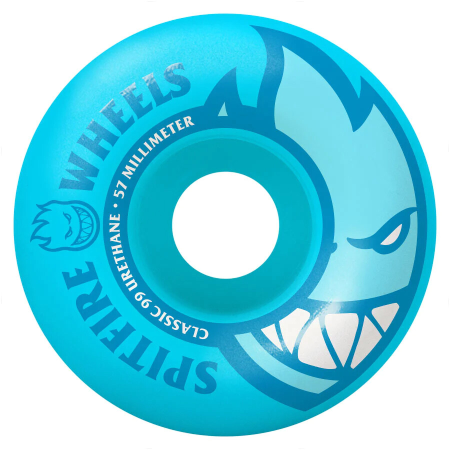 Spitfire Skateboard Wheels 57mm Neon Bighead 99A Blue