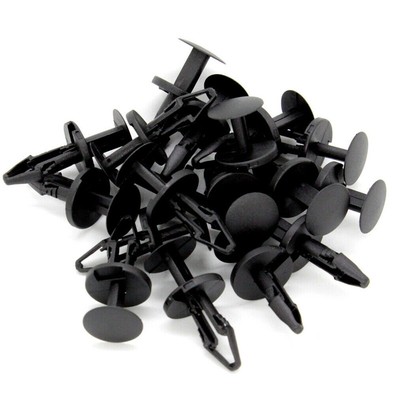 100pcs Grille Air Dam Retainer Clip Push-Type Rivet Fit for GM Ford ...