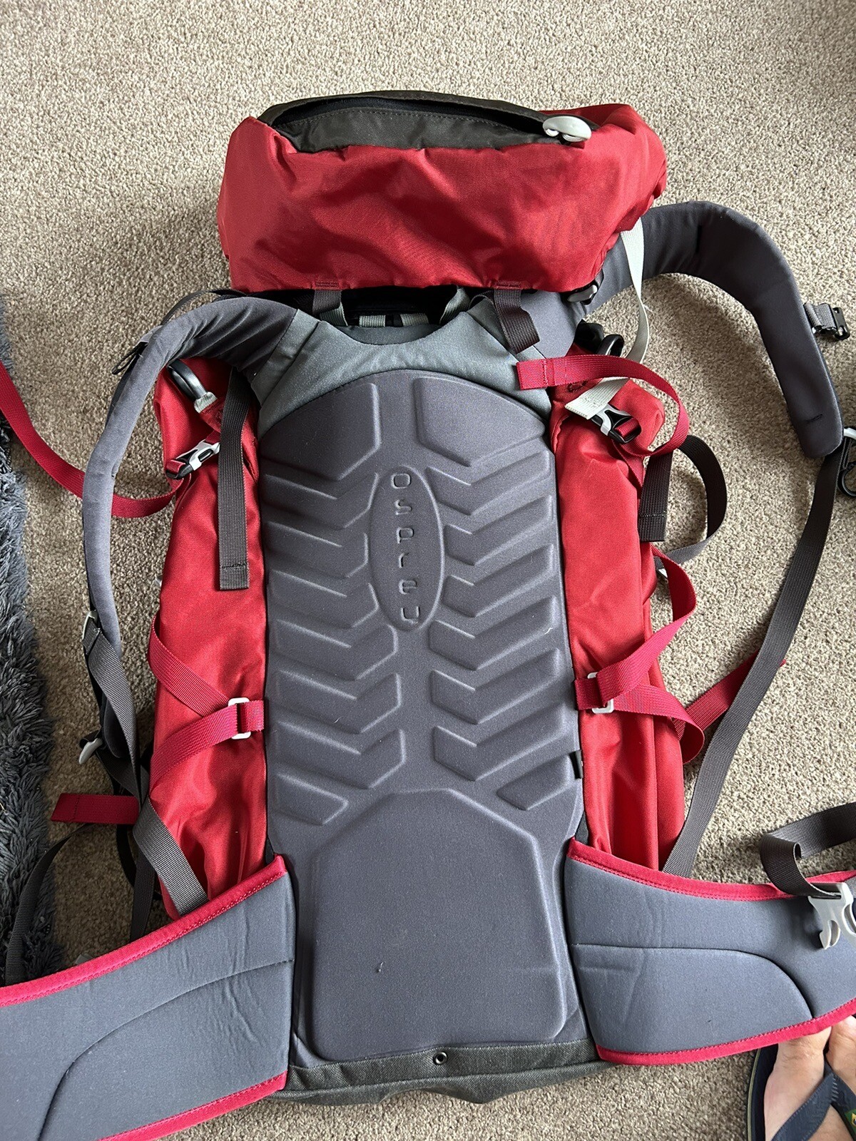 Osprey Mutant 38L M Rucksack Climbing Hiking Mountaineering Red And