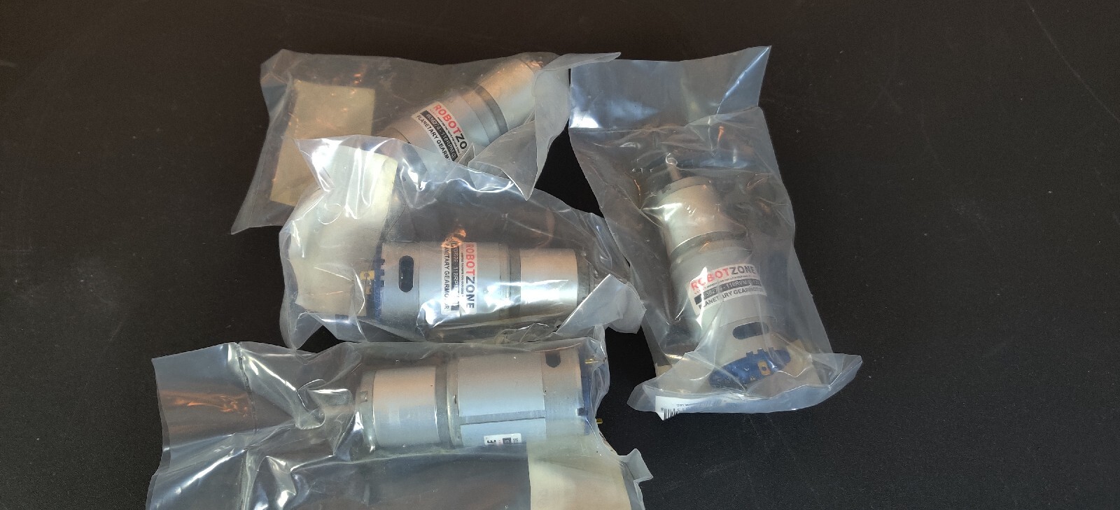 4 RobotZone 638276 Gear Motor 118RPM 12 Volt Robot Zone eBay