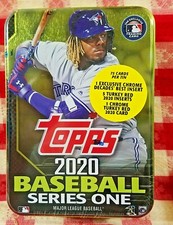 2020 TOPPS BASEBALL SERIES ONE 1 TIN 75cards SOLD OUT VLADIMIR VLAD GUERRERO JR