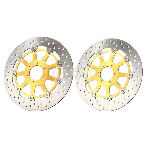 Front Brake Discs For MOTO GUZZI 1200 Griso 8v 2007-2012 2008 2009 2010 2011 - Picture 2 of 5