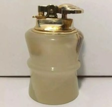 ACCENDINO CORONA DA TAVOLO MARMO/ALABASTRO-LIGHTER-MECHERO-FEUERZEUG-VINTAGE