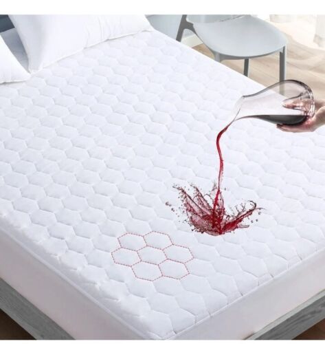 Basic Elements Waterproof King Mattress Pad(%100 Polyester)