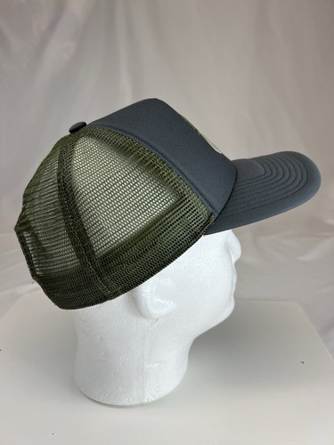Coal Headwear Hat Mesh Trucker Snapback Trees Foam Green Grey - Picture 4 of 11