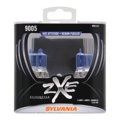 #ad Sylvania Silverstar ZXE 9005 HB3 65W Two Bulbs Headlight High Beam Xenon Fueled $45.00