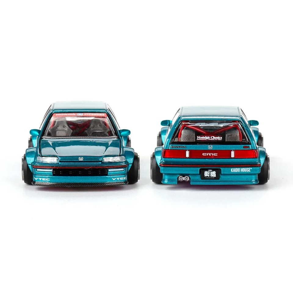 Mini GT Kaido House 164 Diecast Honda Civic (EF) Kaido Works V1