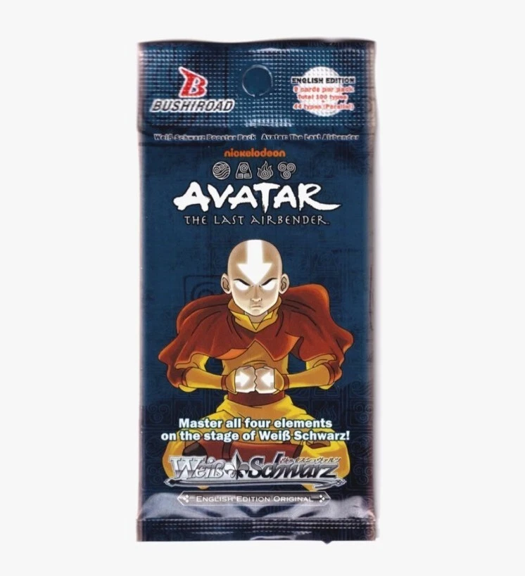 Avatar The Last Airbender Weiss Schwarz Booster Pack - Selado Inglês Bushiroad
