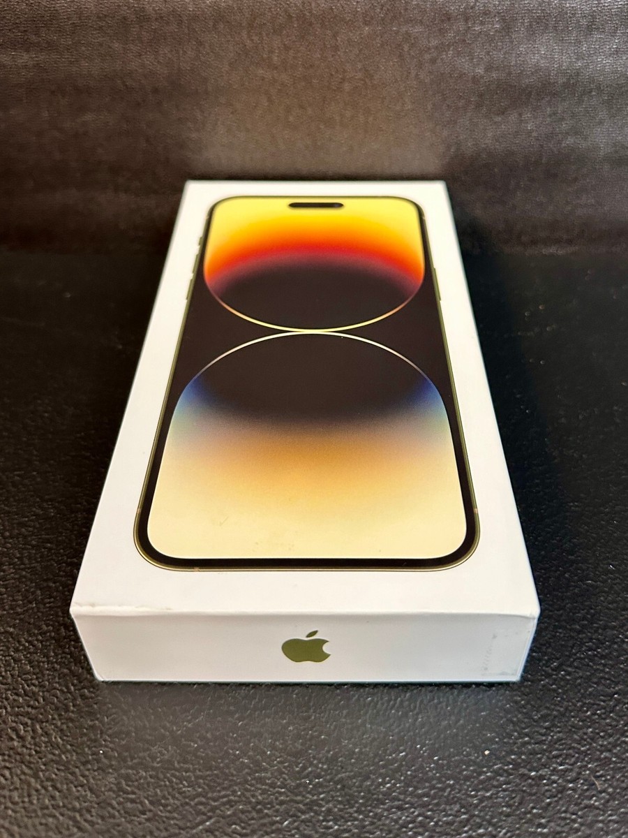 Apple iPhone 14 ProMax Original Package Gold 256gb + Adhesive