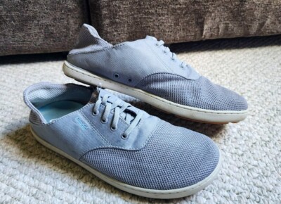 OLUKAI NOHEA MOKU SHARKSKIN GREY MESH TECH SNEAKERS SHOES  display picture 1