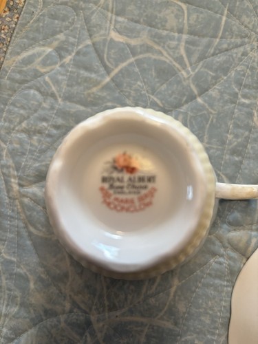 Royal Albert Rose Marie Series Moonglow Cup and Saucer. - Picture 5 of 6