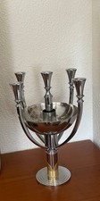 WMF HOTEL 5-armiger Tischleuchter / Kandelaber mit Schale &ndash; Art D&eacute;co Design