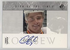 2003-04 SP Authentic Sign of the Times Chuck Kobasew #SOT-CK Auto hg6
