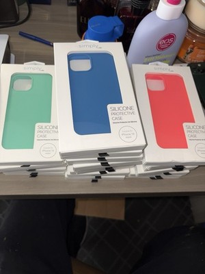 Simply Silicone Protective Back Case for iPhone 13 mini Multicolor w/ MagSafe 