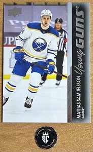 Mattias Samuelsson 2021-22 Upper Deck Series 1 Young Guns Rookie #230 Sabres