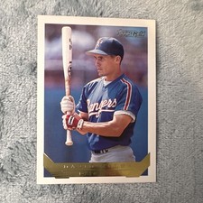Topps David Hulse #118 Texas Rangers MLB Baseball 1993 Gold Parallel Card