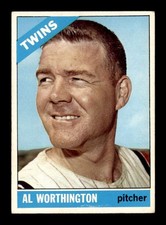 1966 Topps #181 Al Worthington   VG/VGEX X3731525