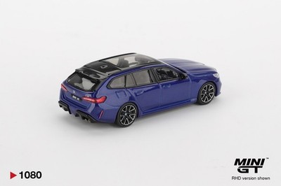 Mini GT 1:64 BMW M5 Touring Marina Bay Blue Metallic #1080 | eBay