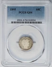 1895 Barber Dime 10c G4 PCGS 951110-46