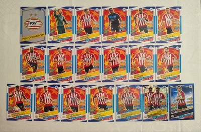 Match Attax 16/17 Team Set PSV Eindhoven Alle 19 Karten Full Komplett 2016/2017
