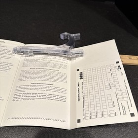 Cyber Speedway (Sega Saturn, 1995) Manual And Registration Card Only - NO DISC