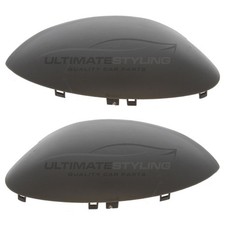 Peugeot 206 1998-2009 Door Wing Mirror Cover Cap Case Primed 1 Pair Left Right