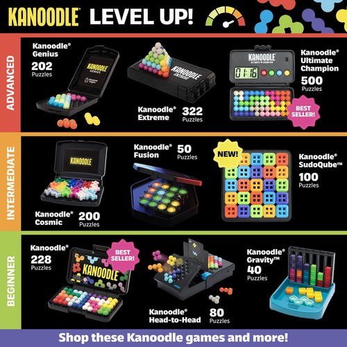 Kanoodle Head-to-Head Puzzle for 2 Players - Brain Teaser Game for , Teens an... - Picture 9 of 9
