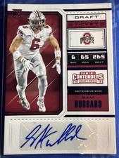 2018 CONTENDERS DRAFT PICKS COLLEGE BLUE FOIL SAM HUBBARD RC AUTO THEE OHIO ST