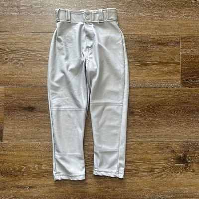 Boys Gray Baseball Pants Size Youth Size Small Russell Athletic Baseball Pants  