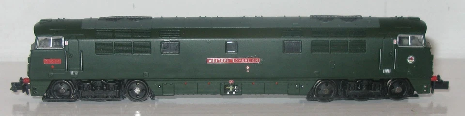 Dapol N 2D-003-002 BR Green Class 52 Diesel D1038 Western Sovereign DCC Ready - Image 4 of 4