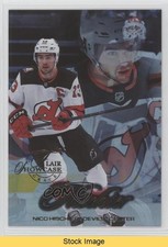 2022-23 Fleer Ultra Flair Showcase Showstopper Row 2 Nico Hischier #8 READ sq1