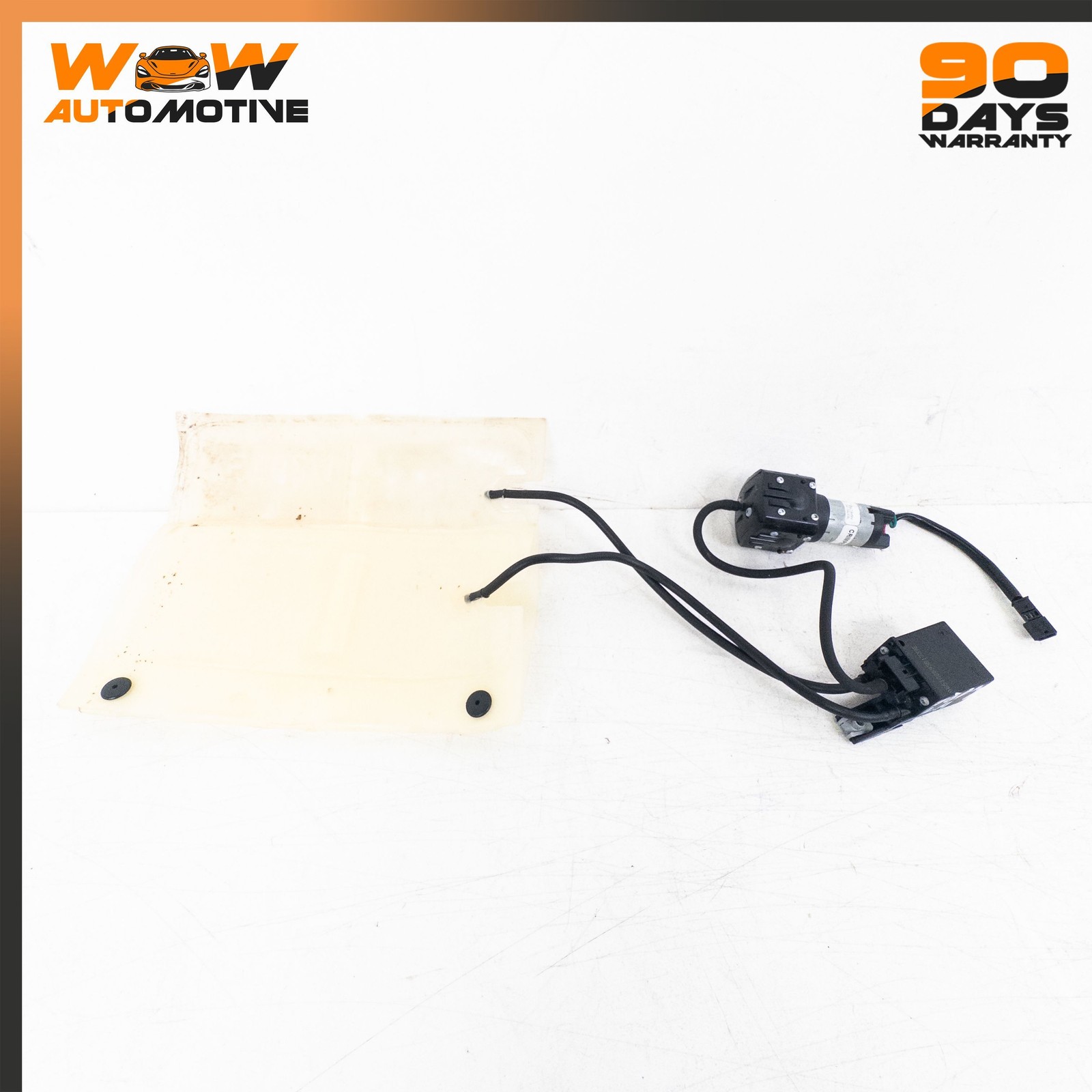 05-24 ASTON MARTIN V8 VANTAGE DB9 FRONT LEFT SEAT BACK LUMBAR SUPPORT PAD OEM