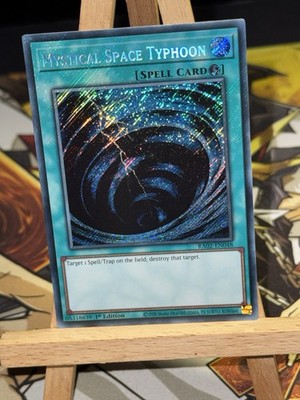 Mystical Space Typhoon (V.3 - Secret Rare) YUGIOH RA02 ENGLISH NM