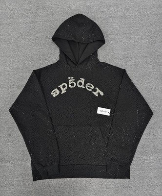 Купить black vvs sp5der hoodie size small brand new with tags
