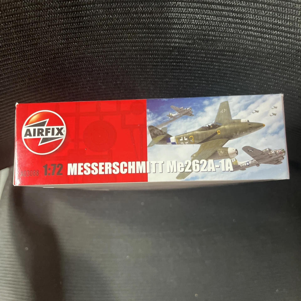 Nuevas herramientas Messerschmitt Me 262A-1A Airfix A03088 escala 1/72 selladas de fábrica Foto 4 de 4