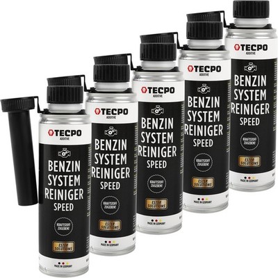 5x 300 ml BENZIN SYSTEM Speed REINIGER ESTER ADDITIV KRAFTSTOFF MOTORREINIGER
