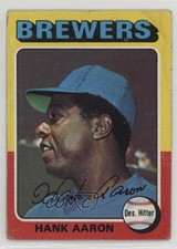 1975 Topps Hank Aaron #660 HOF 0ji1