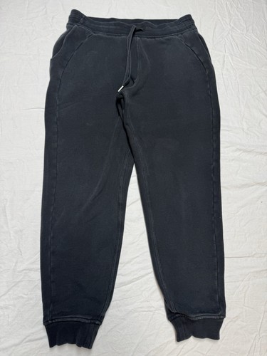 Lululemon Scuba High Rise Jogger Damen 10 schwarz Kordelzug Jogginghose