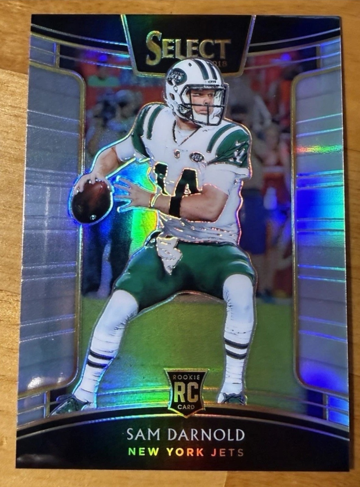 2018 Panini Select - Concourse Sam Darnold #18 Silver Prizm (RC)