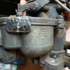 Vintage Mopar Carter 2 Barrel Down Draft Carburetor
