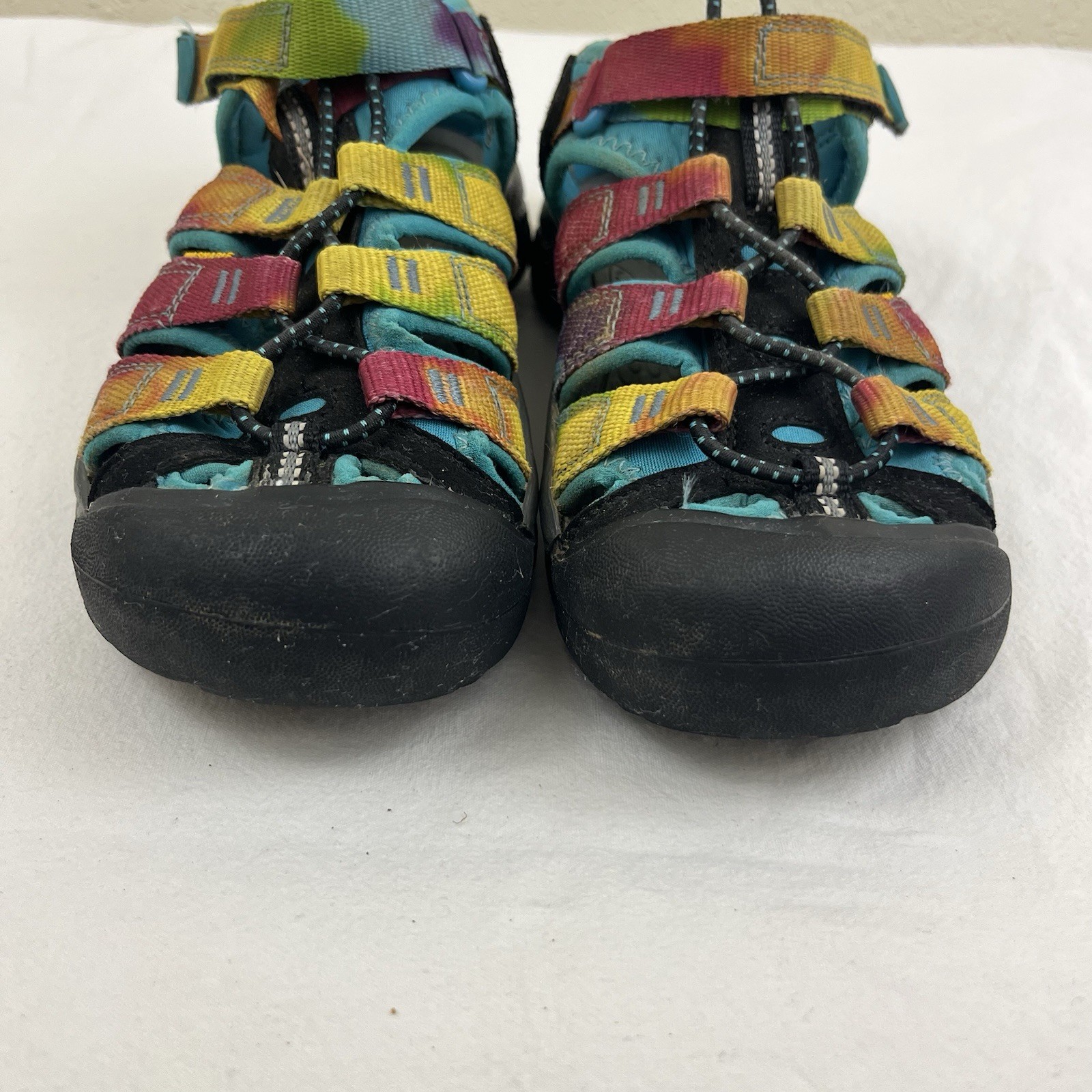 Keen Newport H2 sandalo acqua bambino piccolo 13 arcobaleno tie dye
