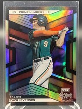 Zach Levenson 2023 Elite Extra Edition 34/60 Prime Numbers #78 Cardinals