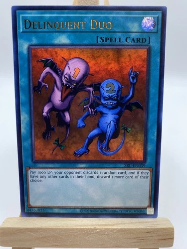 Yu-Gi-Oh! TCG Delinquent Duo SRL-EN039 Holo  Unlimited Ultra Rare NM