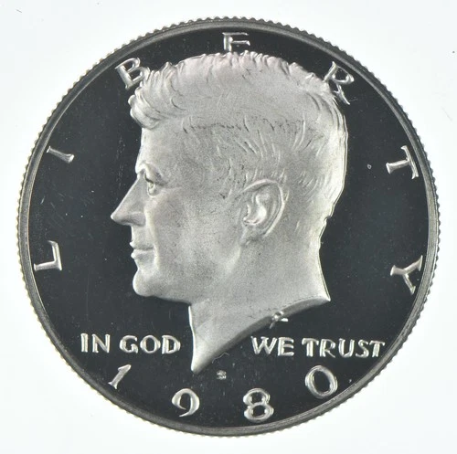 1980-S Kennedy Half Dollar Proof — photo from the most recent tracked eBay sale